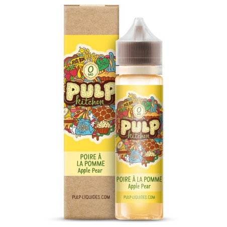 E LIQUIDE POIRE A LA POMME 50ML - PULP--alavape.com