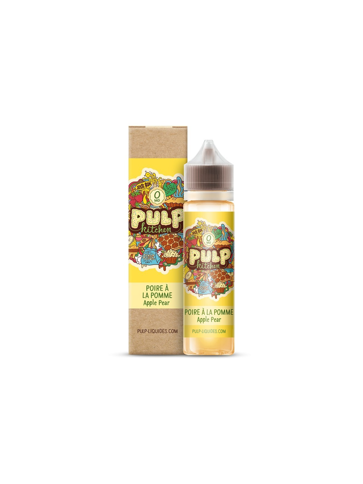 E LIQUIDE POIRE A LA POMME 50ML - PULP--alavape.com