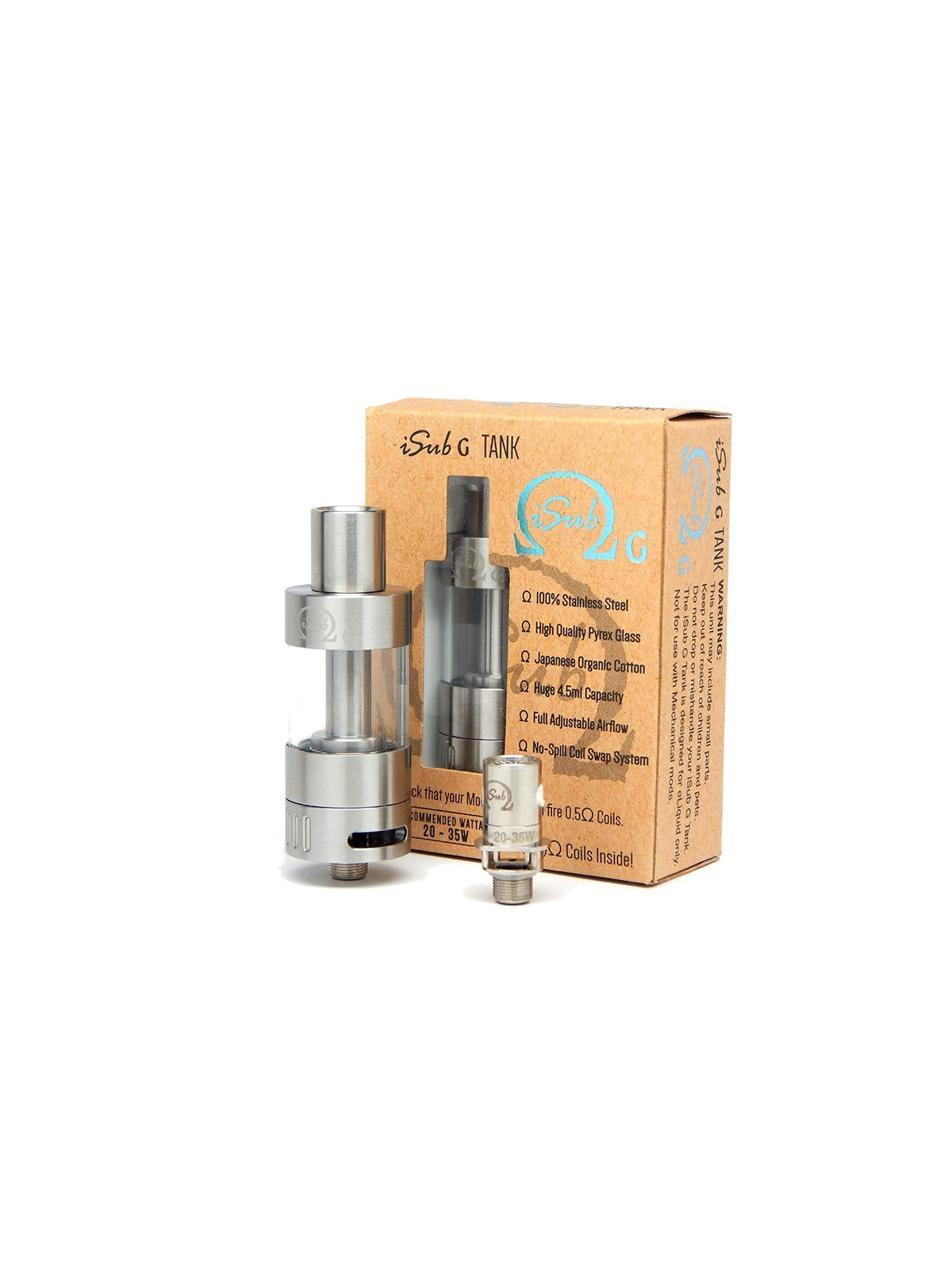 CLEAROMISEUR ISUB G - INNOKIN-Ecigarettes-alavape.com