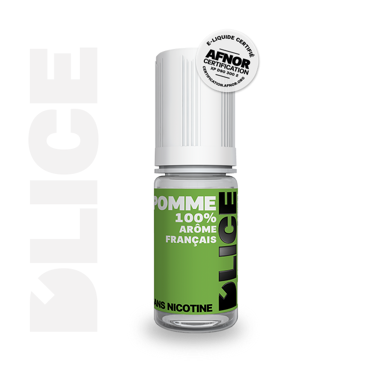 E LIQUIDE POMME 10ML - D'LICE--alavape.com
