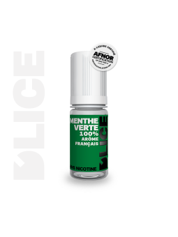 E LIQUIDE MENTHE VERTE 10ML - D'LICE--alavape.com