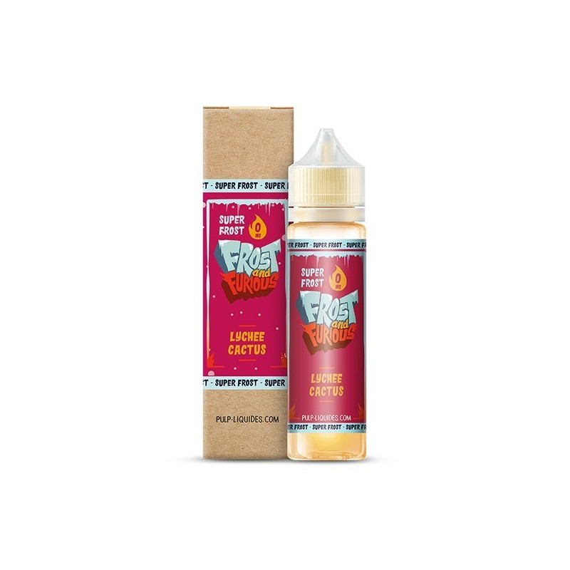 E LIQUIDE LYCHEE CACTUS SUPER FROST 50ML - FROST AND FURIOUS PULP--alavape.com