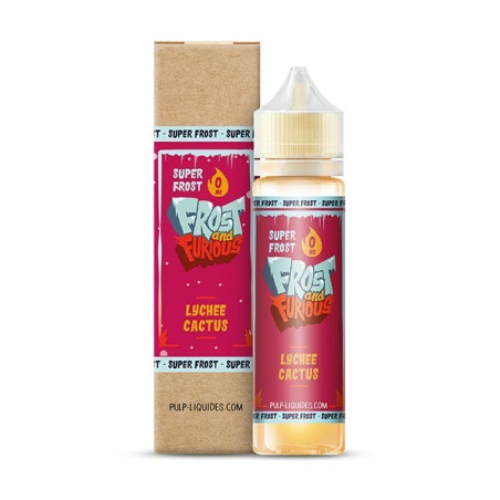 E LIQUIDE LYCHEE CACTUS SUPER FROST 50ML - FROST AND FURIOUS PULP--alavape.com