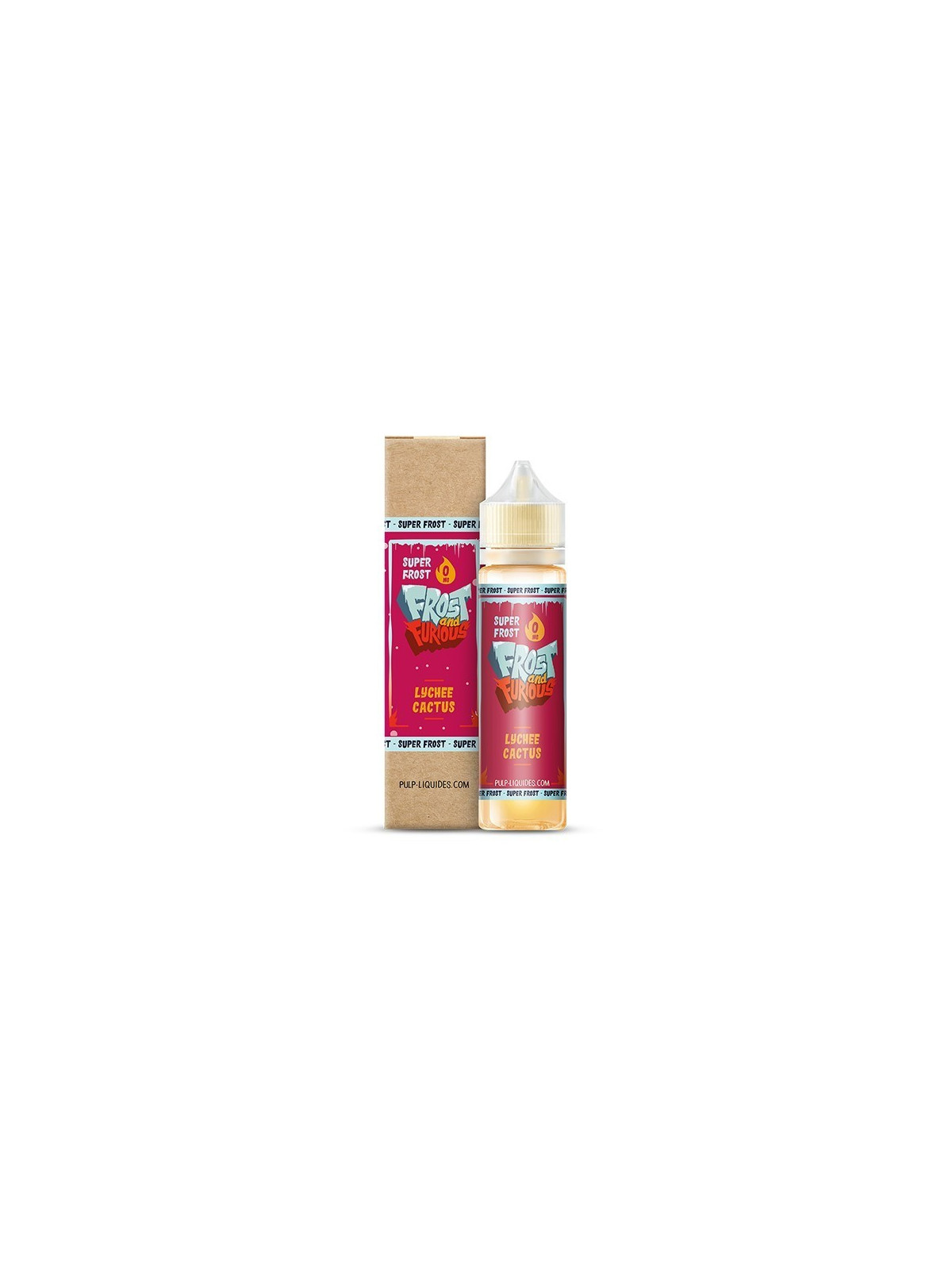 E LIQUIDE LYCHEE CACTUS SUPER FROST 50ML - FROST AND FURIOUS PULP--alavape.com