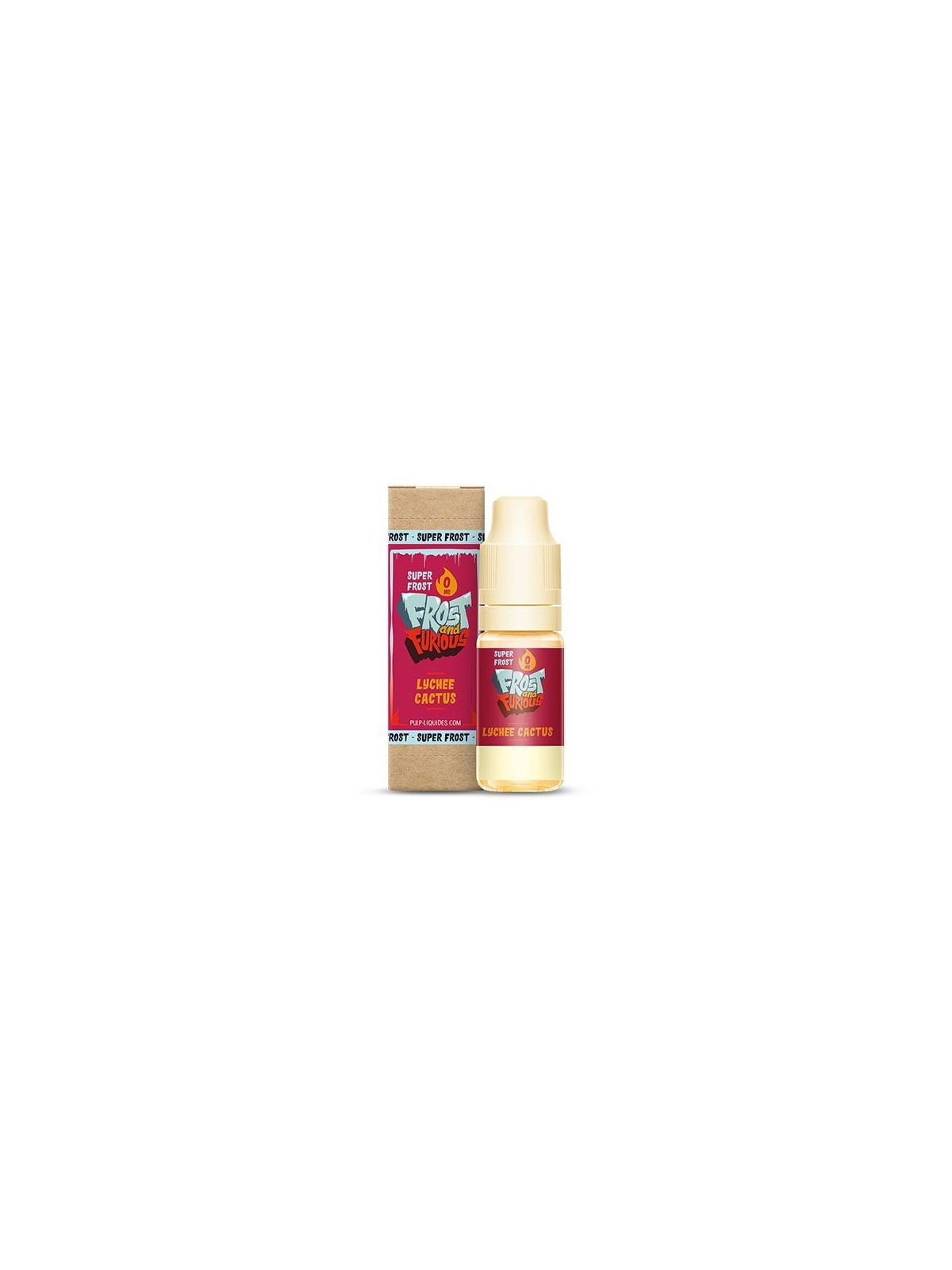 E LIQUIDE LYCHEE CACTUS SUPER FROST 10ML - FROST AND FURIOUS PULP--alavape.com