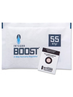 INTEGRA BOOST 55% 67G / 5PCS RÉGULATEUR D'HUMIDITÉ-Accessoires-alavape.com