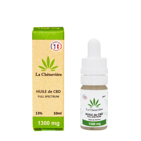 HUILES CBD FULL SPECTRUM 10ML - LA CHÈNEVIÈRE-CBD-alavape.com