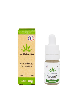 HUILES CBD FULL SPECTRUM 10ML - LA CHÈNEVIÈRE-CBD-alavape.com