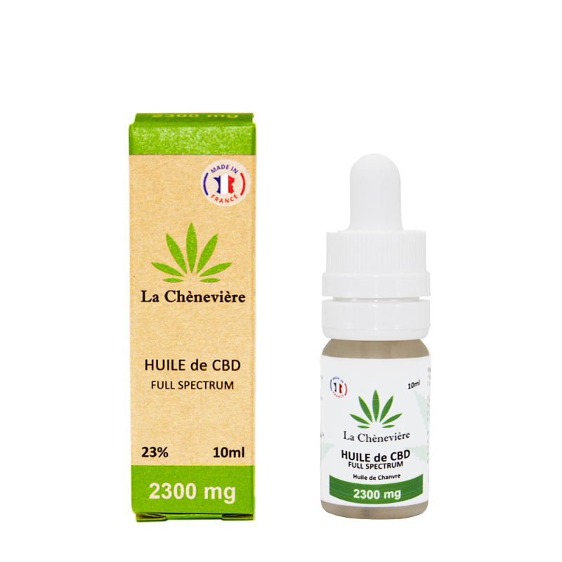 HUILES CBD FULL SPECTRUM 10ML - LA CHÈNEVIÈRE-CBD-alavape.com