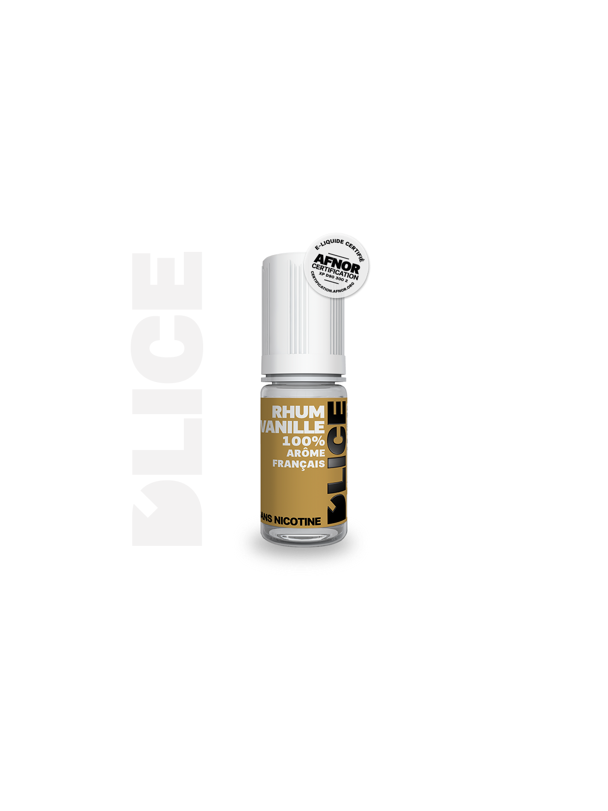 E LIQUIDE RHUM VANILLE 10ML - D'LICE--alavape.com