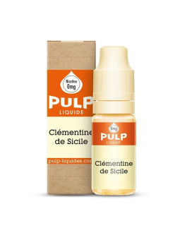 E LIQUIDE CLEMENTINE DE SICILE 10ML - PULP--alavape.com