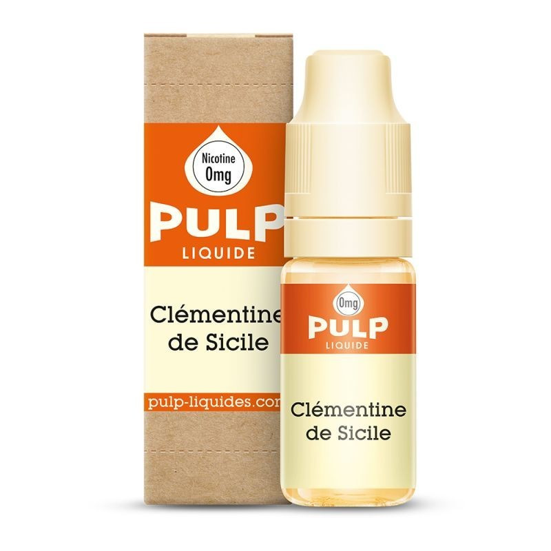 E LIQUIDE CLEMENTINE DE SICILE 10ML - PULP--alavape.com