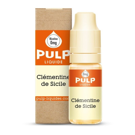 E LIQUIDE CLEMENTINE DE SICILE 10ML - PULP--alavape.com
