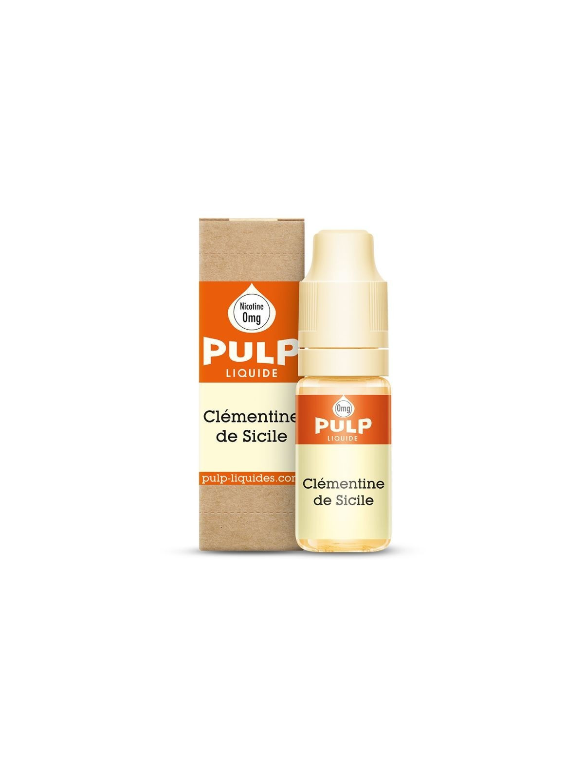 E LIQUIDE CLEMENTINE DE SICILE 10ML - PULP--alavape.com