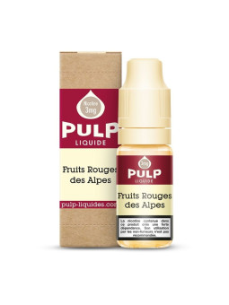 E LIQUIDE FRUITS ROUGES DES ALPES 10ML - PULP--alavape.com
