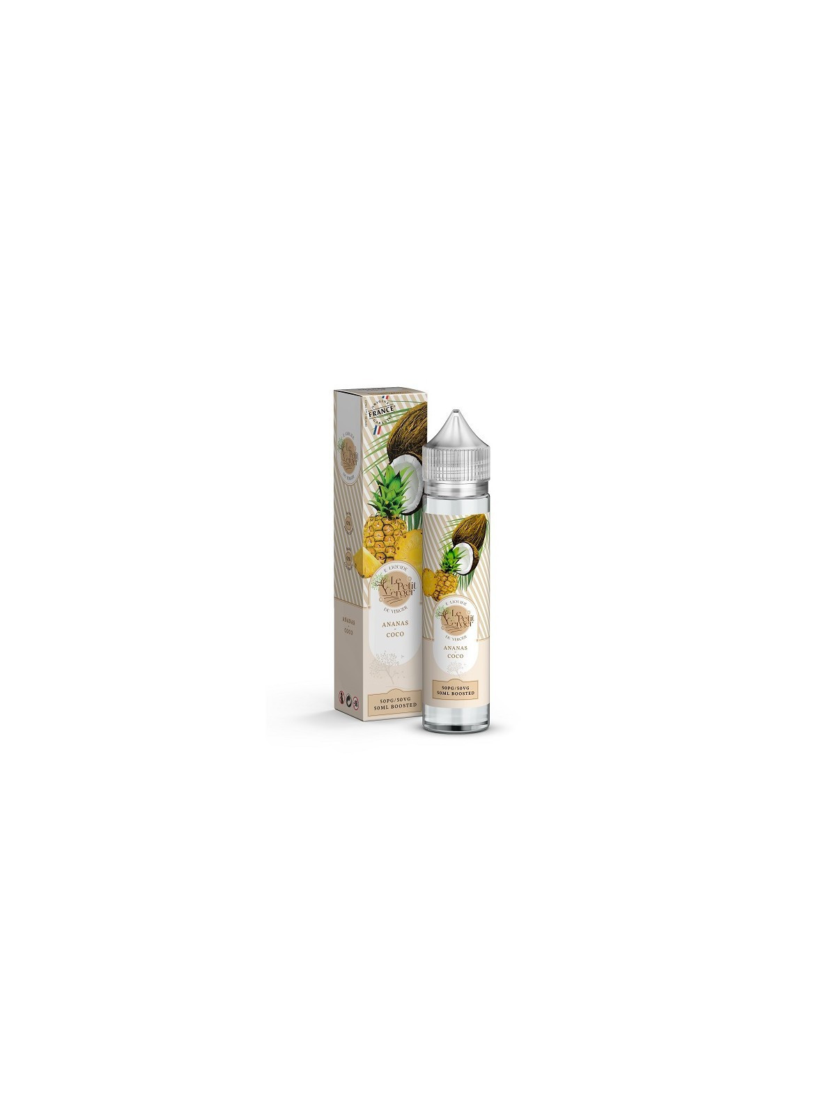 E LIQUIDE ANANAS COCO 50ML - LE PETIT VERGER--alavape.com