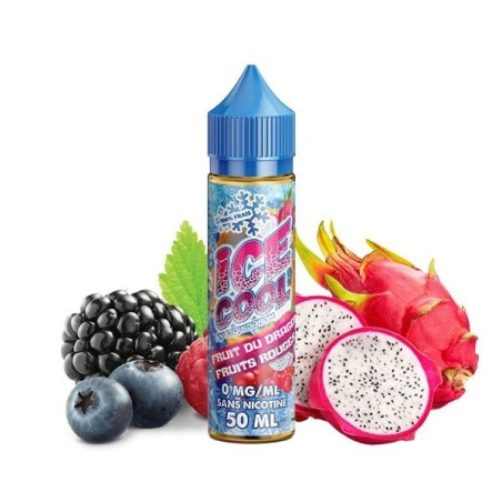 E LIQUIDE FRUIT DU DRAGON ROUGES 50ML - ICE COOL--alavape.com
