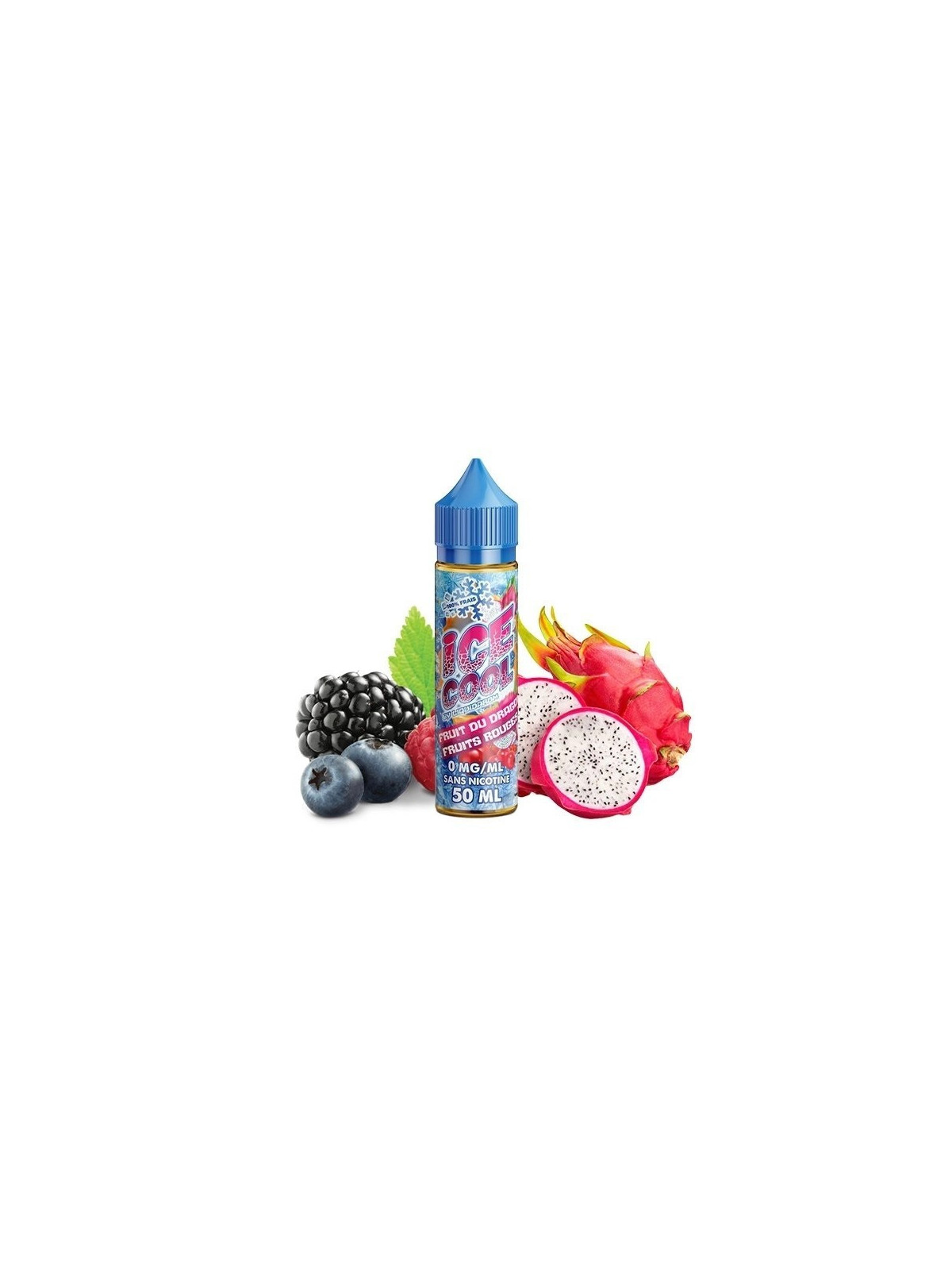 E LIQUIDE FRUIT DU DRAGON ROUGES 50ML - ICE COOL--alavape.com