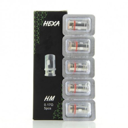 RÉSISTANCES HEXA HM / 5PCS KSL-Ecigarettes-alavape.com