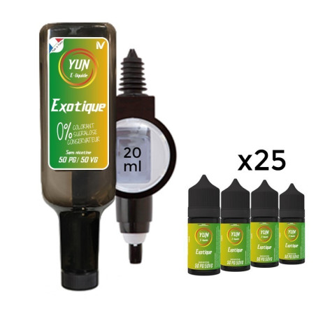 E LIQUIDE EXOTIQUE 500ML - JUICE BAR YUN--alavape.com