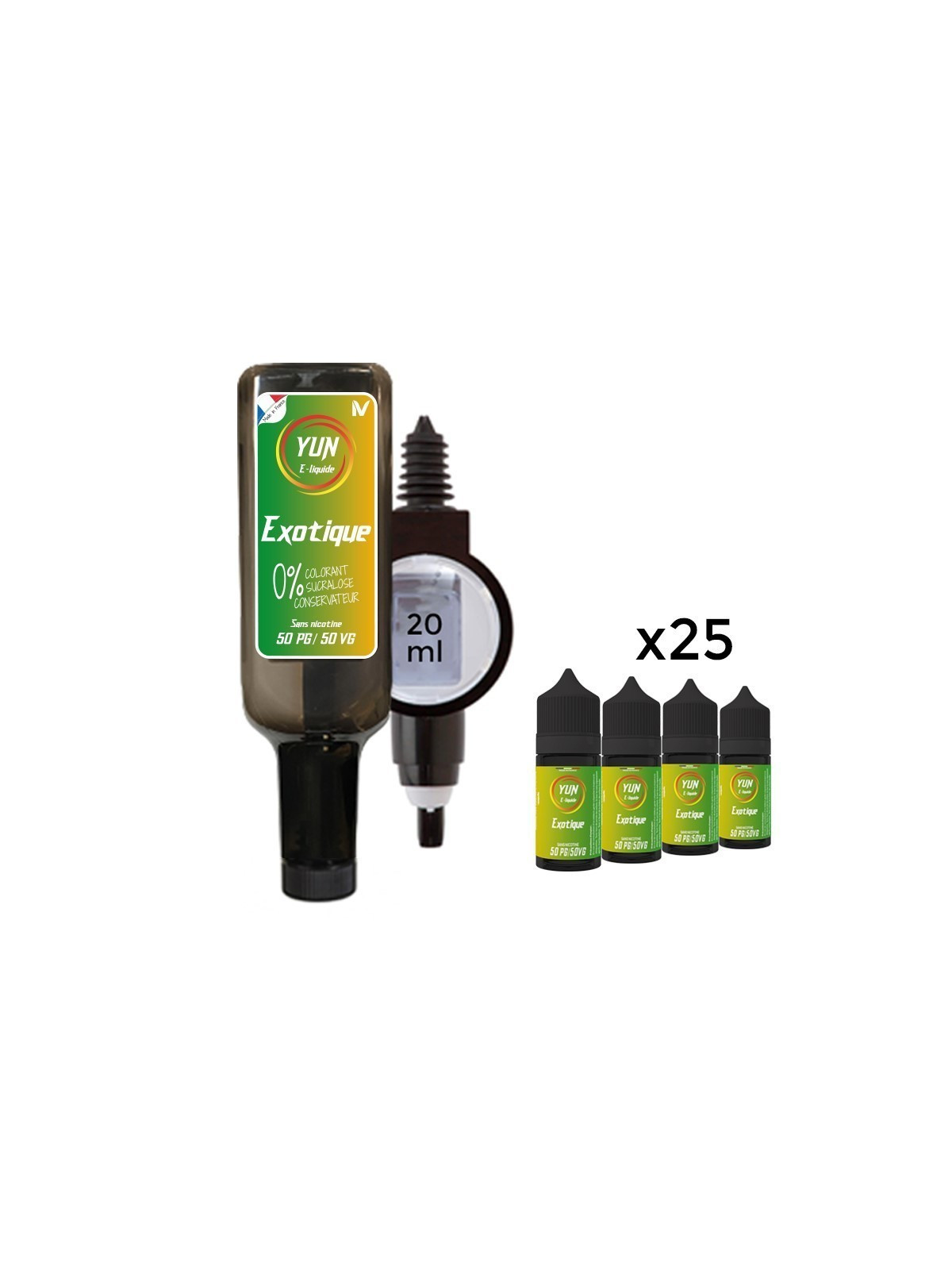 E LIQUIDE EXOTIQUE 500ML - JUICE BAR YUN--alavape.com