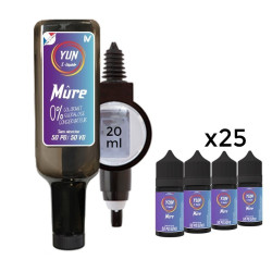 E LIQUIDE MÛRE 500ML - JUICE BAR YUN--alavape.com