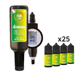 E LIQUIDE ANANAS 500ML - JUICE BAR YUN--alavape.com