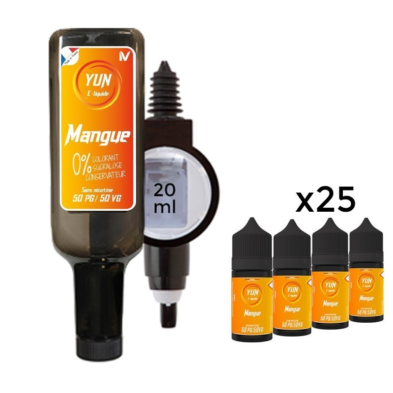 E LIQUIDE MANGUE 500ML - JUICE BAR YUN--alavape.com