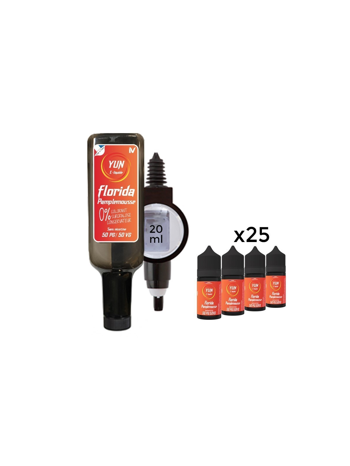 E LIQUIDE FLORIDA PAMPLEMOUSSE 500ML - JUICE BAR YUN--alavape.com