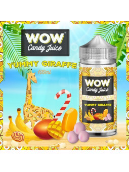 E LIQUIDE YUMMY GIRAFFE 100ML - WOW CANDY JUICE--alavape.com