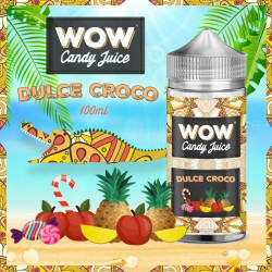 E LIQUIDE DULCE CROCO 100ML - WOW CANDY JUICE--alavape.com