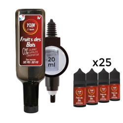 E LIQUIDE FRUITS DES BOIS 500ML - JUICE BAR YUN--alavape.com