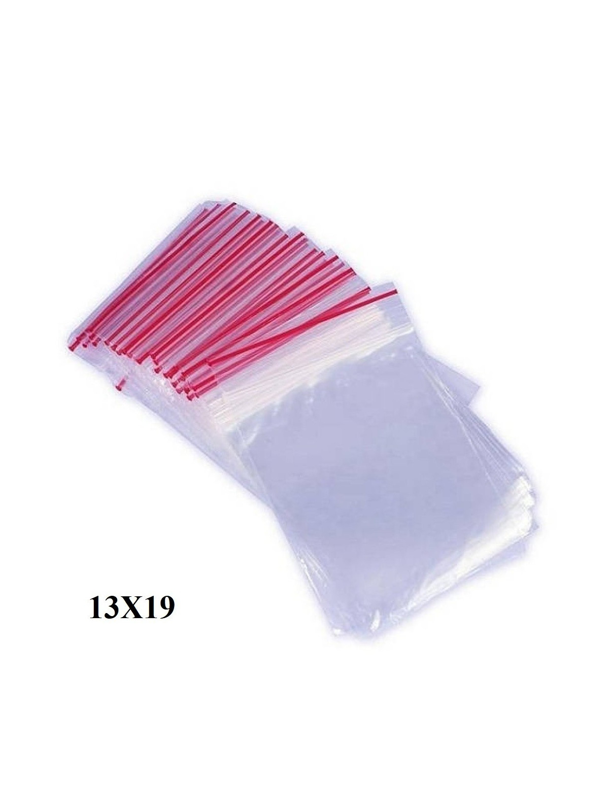 100 SACHET PLASTIQUE FERMETURE PRESSION 13X19-Accessoires-alavape.com