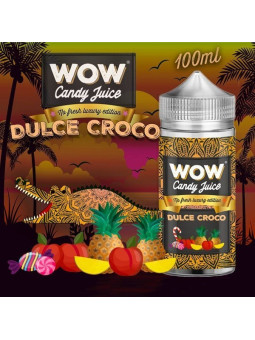 E LIQUIDE DULCE CROCO NO FRESH 100ML - WOW CANDY JUICE--alavape.com
