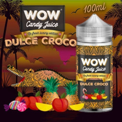E LIQUIDE DULCE CROCO NO FRESH 100ML - WOW CANDY JUICE--alavape.com