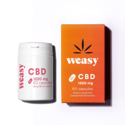 CAPSULES DE CBD 20MG - WEAZY-CBD-alavape.com