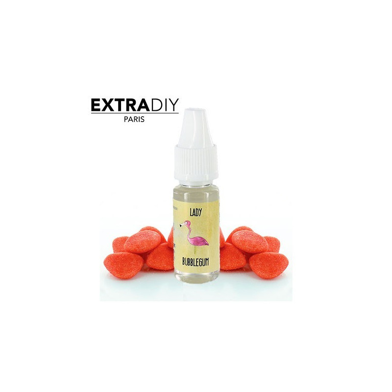 CONCENTRÉ FRAISE BONBON 'LADY BUBBLE GUM' - EXTRADIY-DIY - Do It Yourself-alavape.com