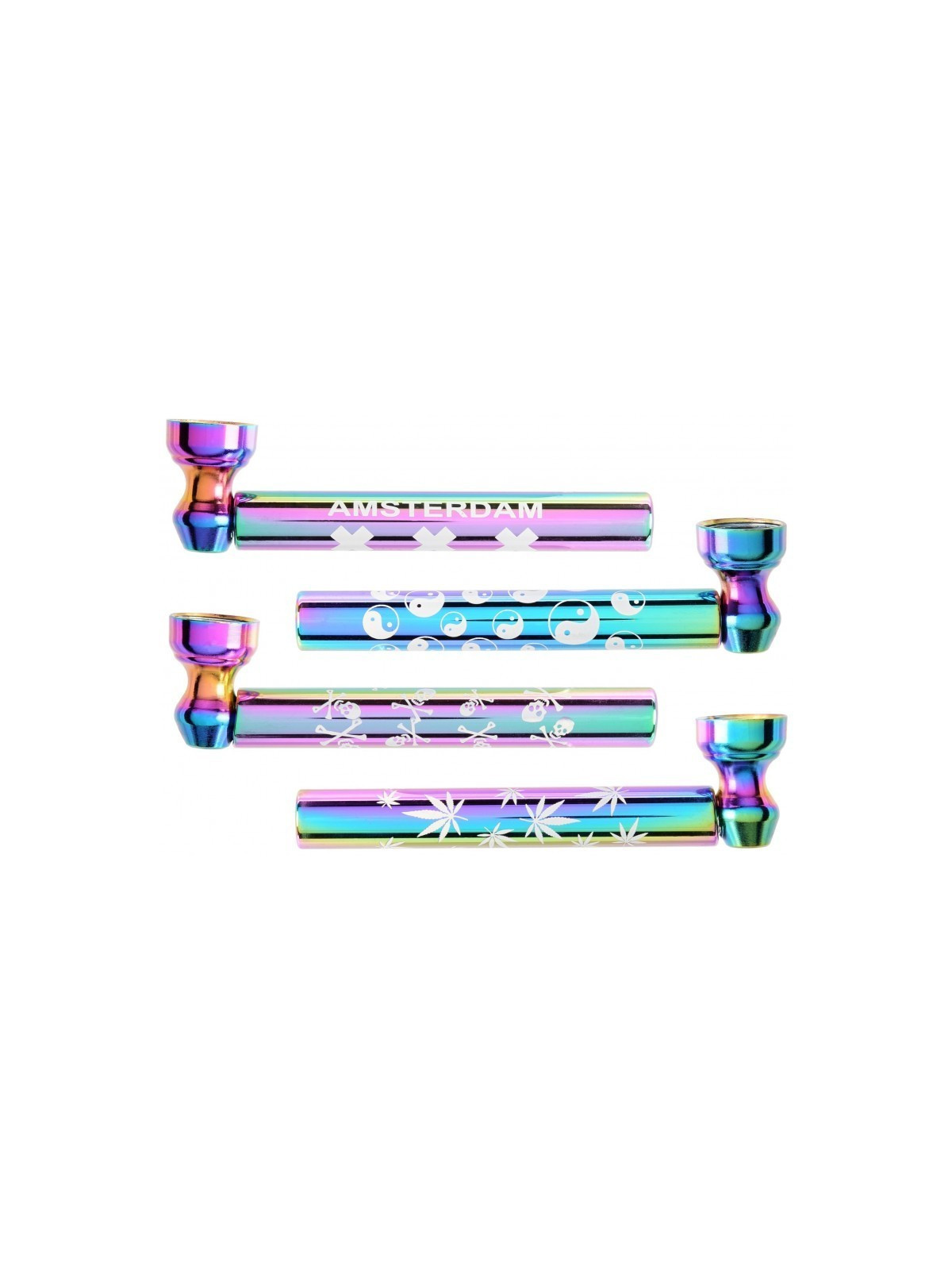 MINI PIPE EN MÉTAL RAINBOW-Accessoires-alavape.com