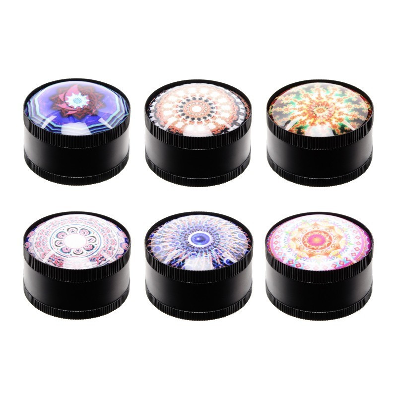 GRINDER METAL PSYCHEDELIQUE 5CM-Accessoires-alavape.com