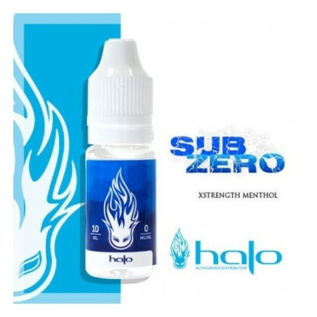 E LIQUIDE SUBZERO 10ML - HALO--alavape.com