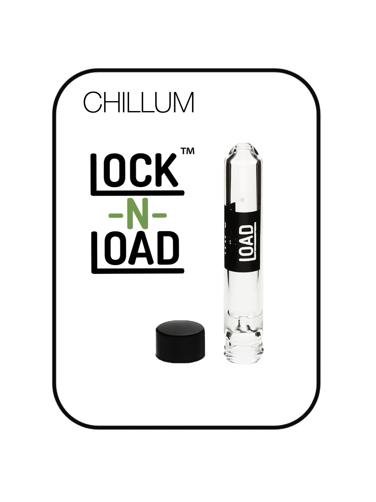 LOCK N LOAD CHILLUM 9MM-Accessoires-alavape.com