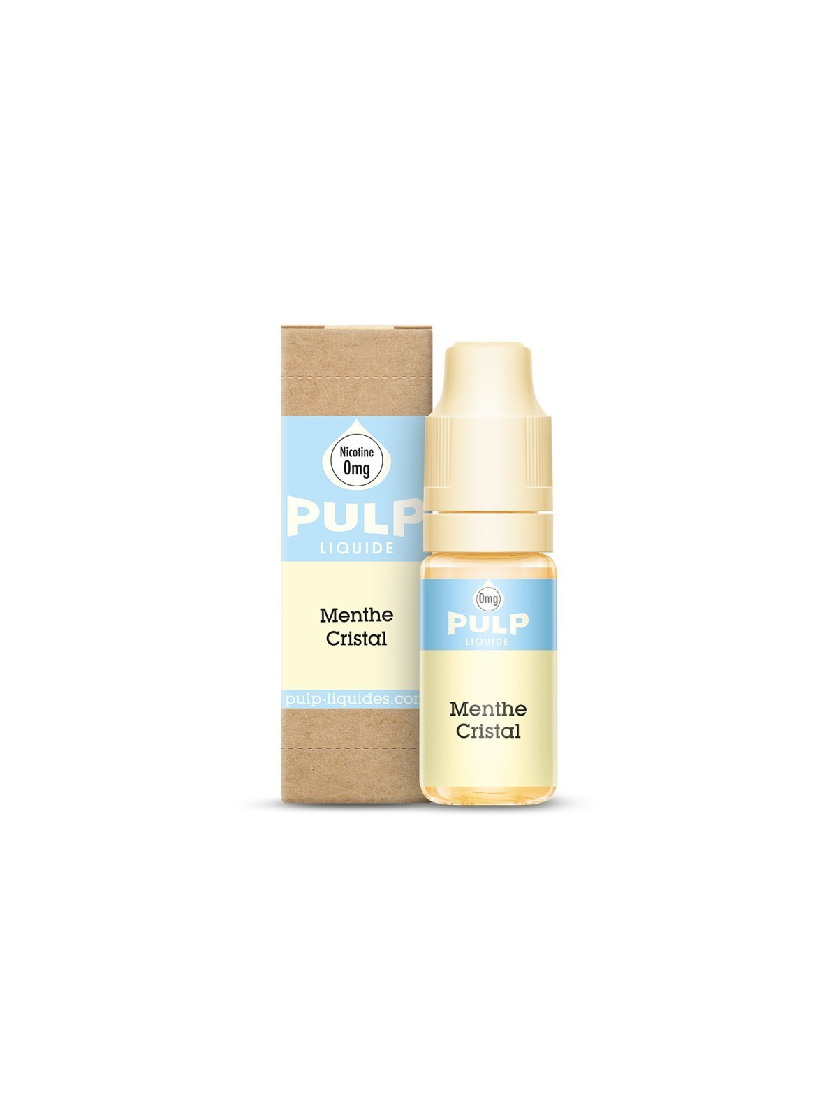 E LIQUIDE MENTHE CRISTAL 10ML - PULP--alavape.com