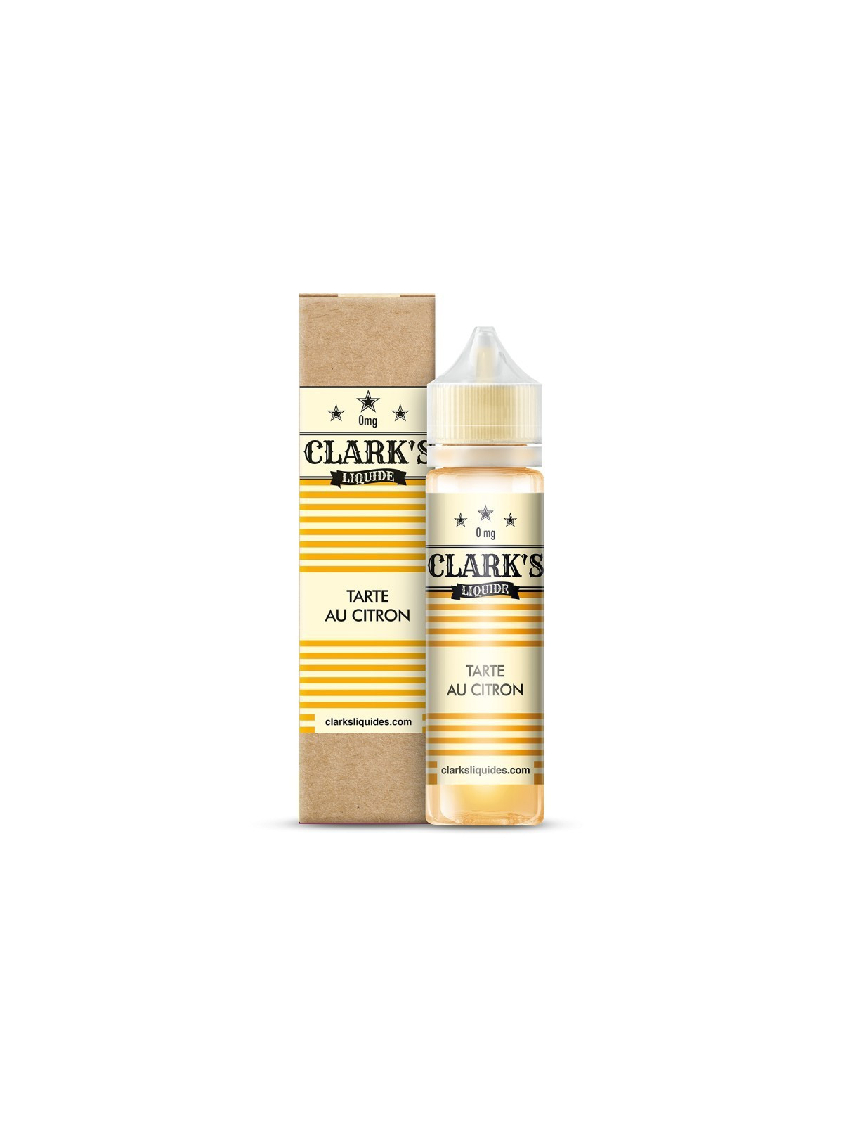 E LIQUIDE TARTE AU CITRON 50ML - CLARK'S--alavape.com