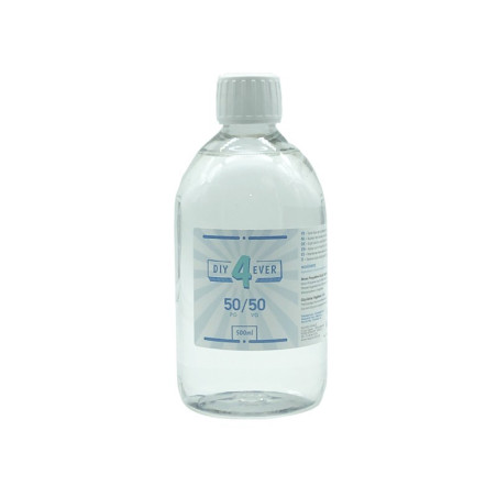 BASE 500ML 50/50 - DIY4EVER-DIY - Do It Yourself-alavape.com