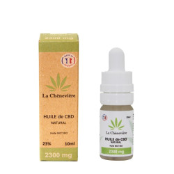HUILES CBD NATURAL 10ML - LA CHÈNEVIÈRE-CBD-alavape.com