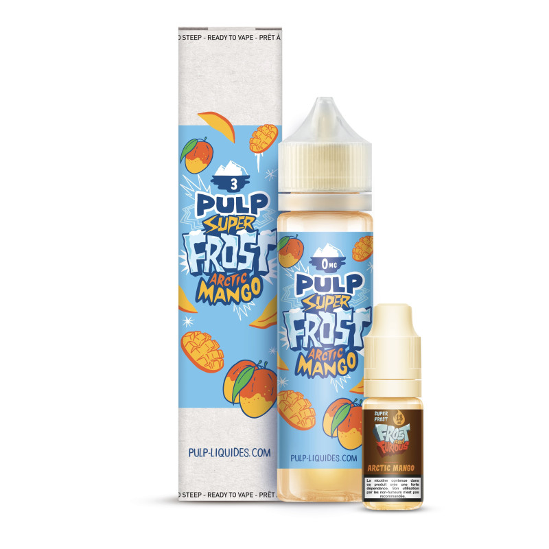E LIQUIDE PACK 60ML ARCTIC MANGO SUPER FROST - PULP--alavape.com