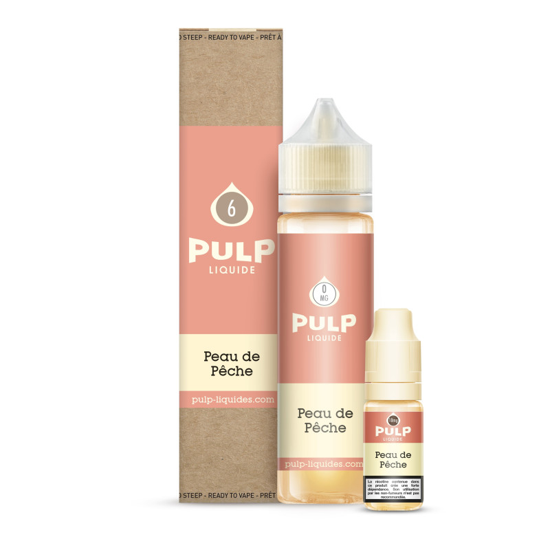 E LIQUIDE PACK 60ML PEAU DE PECHE - PULP--alavape.com