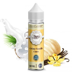 E LIQUIDE CREME VANILLE COCO 50ML - TASTY COLLECTION--alavape.com