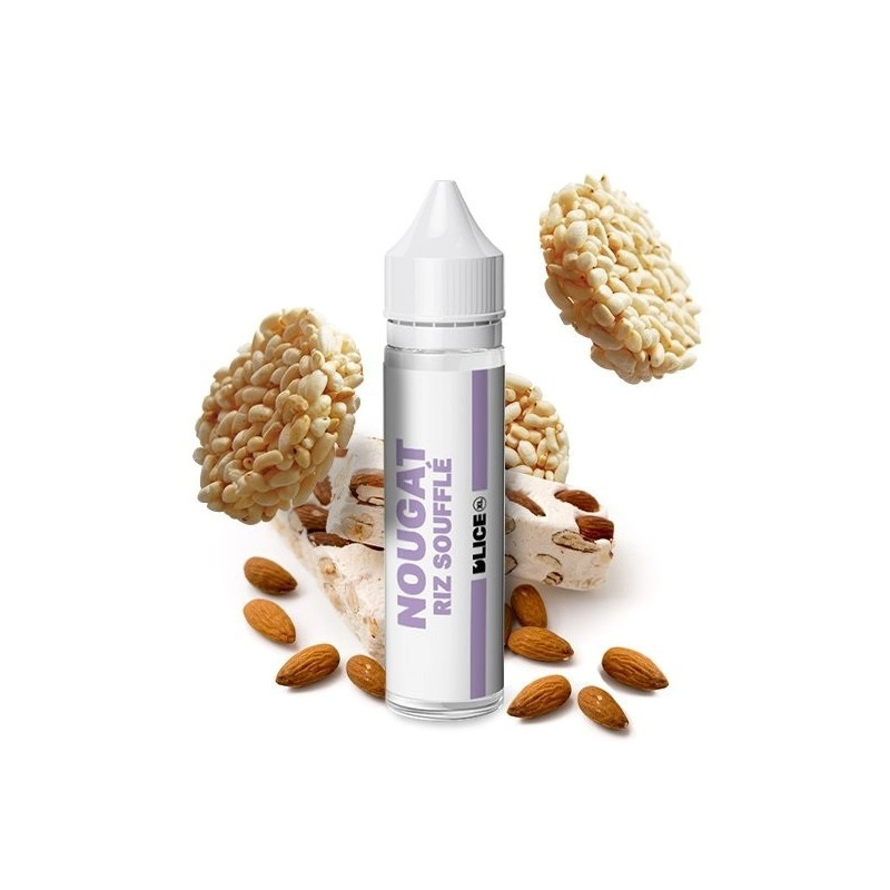 E LIQUIDE NOUGAT RIZ SOUFFLÉ 50ML - D'LICE--alavape.com
