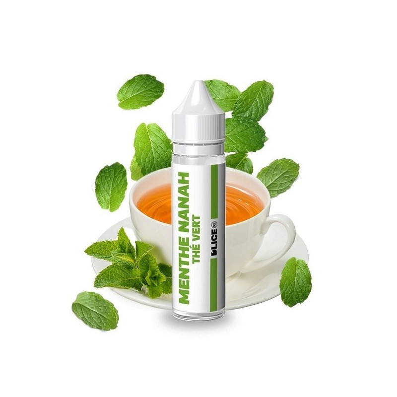 E LIQUIDE MENTHE NANAH THE VERT 50ML - D'LICE--alavape.com